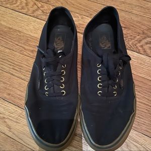 Vans Canvas Classics—Black—Men’s size 12